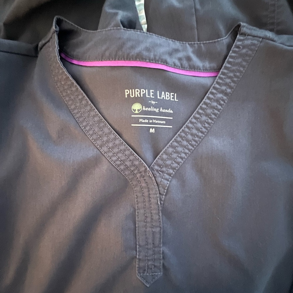3 Sets of Healing Hands Purple Label Scrubs